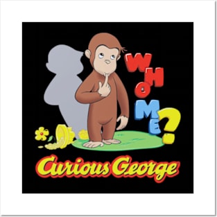 Curious George new 2 Posters and Art